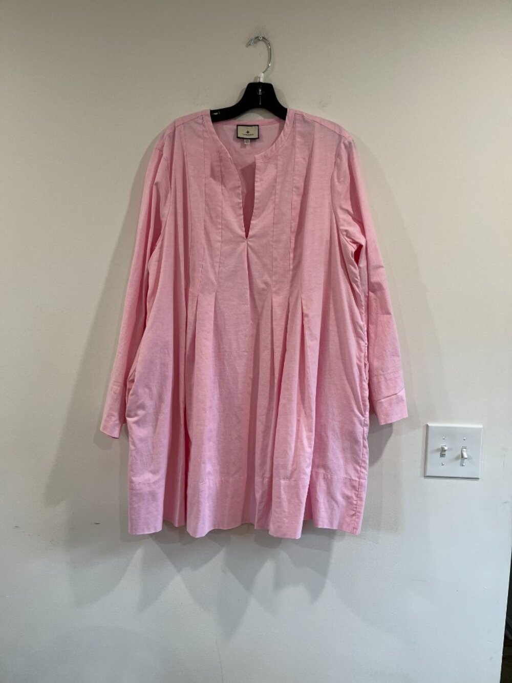 Tuckernuck Luella Pink Long Sleeve Dress - 2XL - Picture 7 of 7